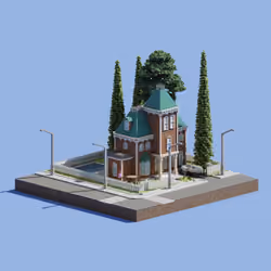 Voxel Ville #539