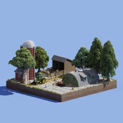 Voxel Ville #3081