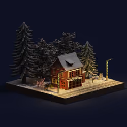 Voxel Ville #2434