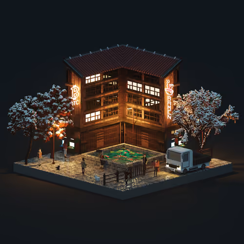 Voxel Ville #3713