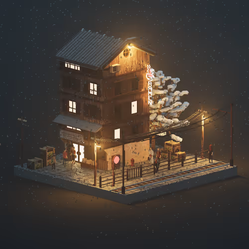 Voxel Ville #4222