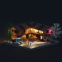 Voxel Ville #3510