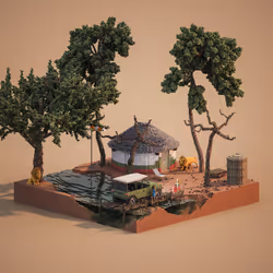 Voxel Ville #5030