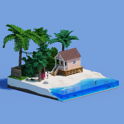 Voxel Ville #1566