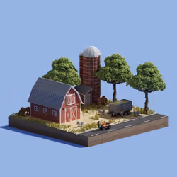 Voxel Ville #2701