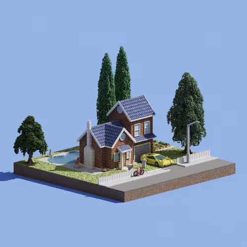 Voxel Ville #712