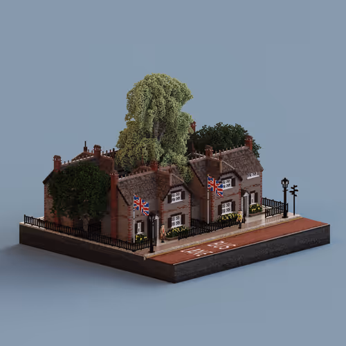 Voxel Ville #4501