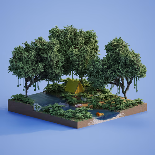 Voxel Ville #1007