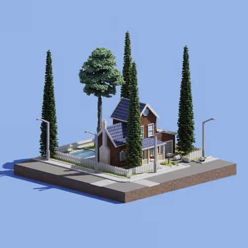 Voxel Ville #413