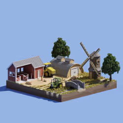 Voxel Ville #2599