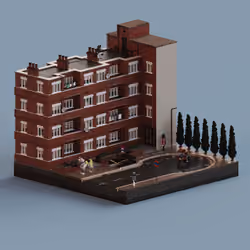 Voxel Ville #4258