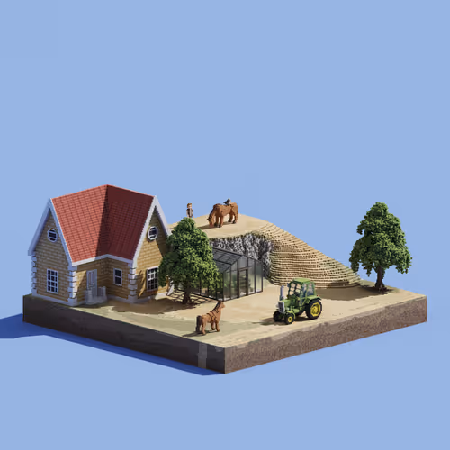 Voxel Ville #3186
