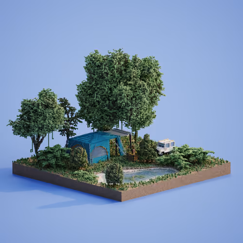 Voxel Ville #1165