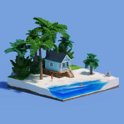 Voxel Ville #1702