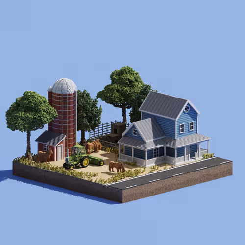 Voxel Ville #2603
