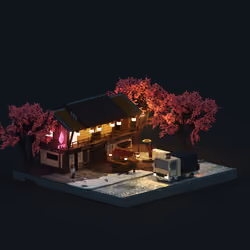 Voxel Ville #3722
