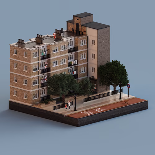 Voxel Ville #4578