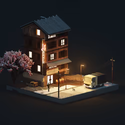 Voxel Ville #4074