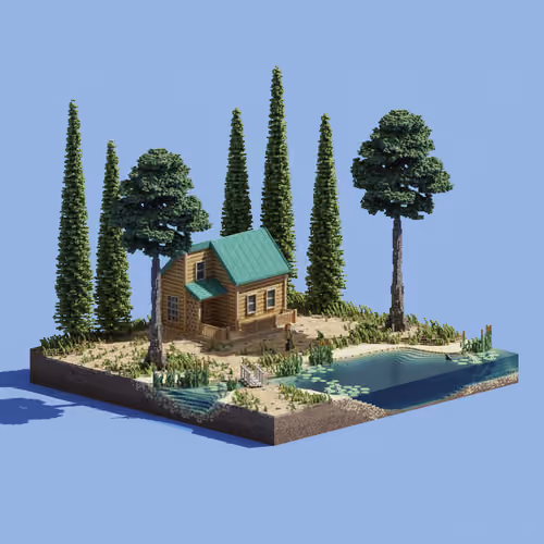 Voxel Ville #151