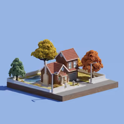Voxel Ville #697