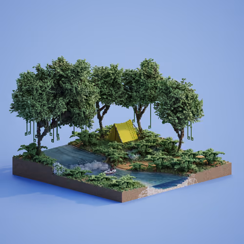 Voxel Ville #1079