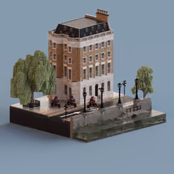 Voxel Ville #4786