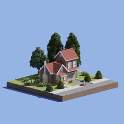 Voxel Ville #736