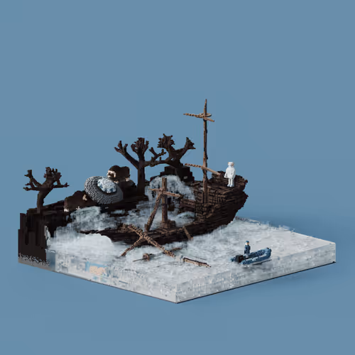 Voxel Ville #5495