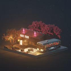 Voxel Ville #4113