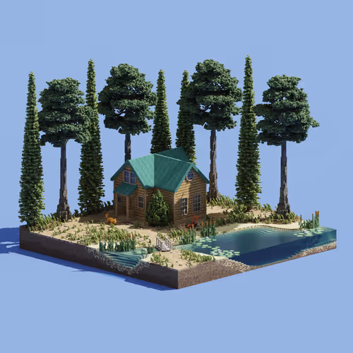 Voxel Ville #185