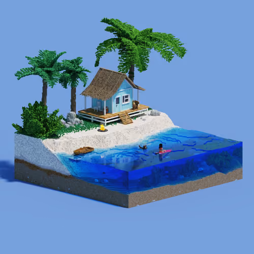 Voxel Ville #1840