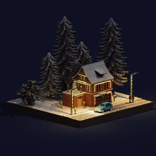 Voxel Ville #2450