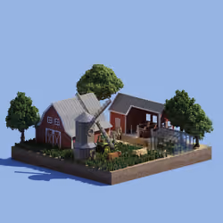 Voxel Ville #2670