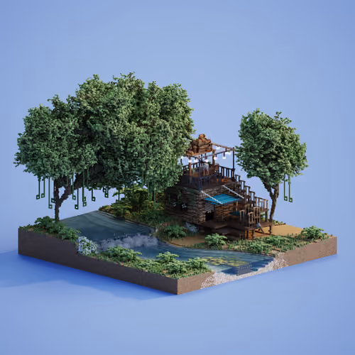 Voxel Ville #867