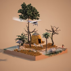 Voxel Ville #5062