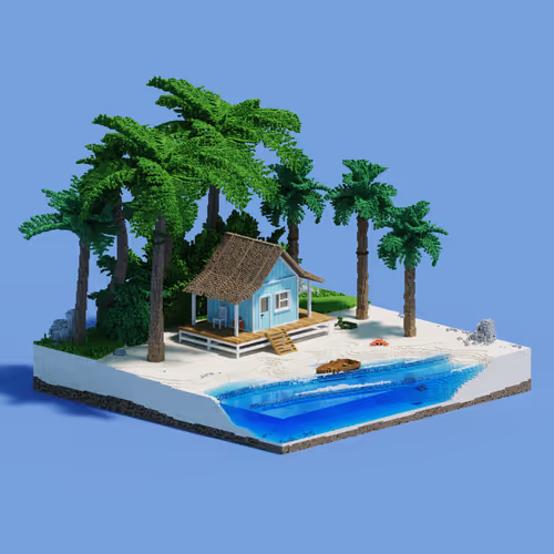 Voxel Ville #1887