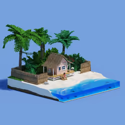 Voxel Ville #1741