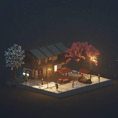 Voxel Ville #4102