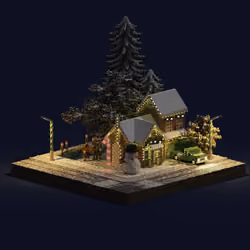 Voxel Ville #2431