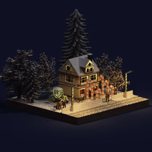 Voxel Ville #2412
