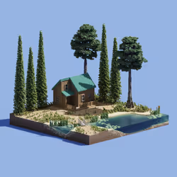 Voxel Ville #128