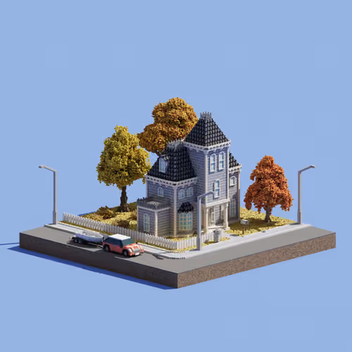 Voxel Ville #643