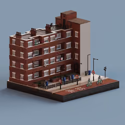 Voxel Ville #4431
