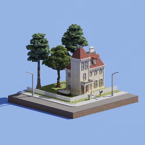 Voxel Ville #471