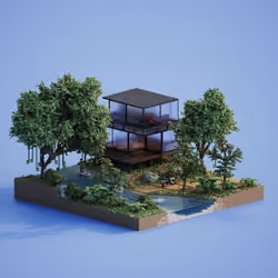 Voxel Ville #1187
