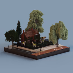 Voxel Ville #4492