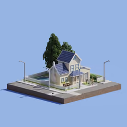 Voxel Ville #494