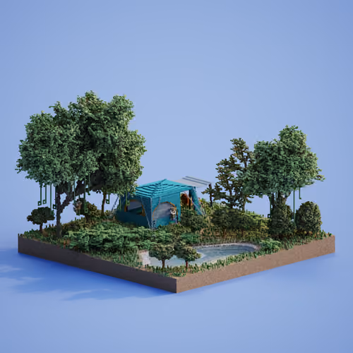 Voxel Ville #1163