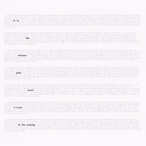 Text Clock