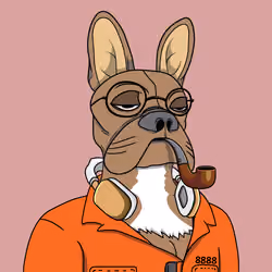 Bored Frenchie Island Club #1608
